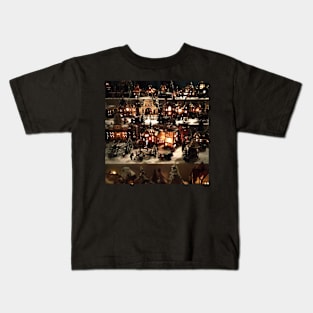 Christmas Village Kids T-Shirt